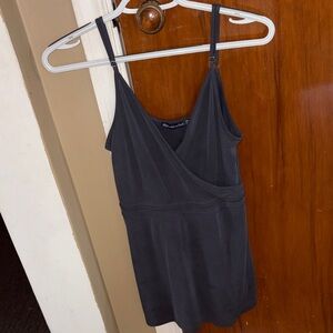 Abercrombie & Fitch Dark Gray Romper